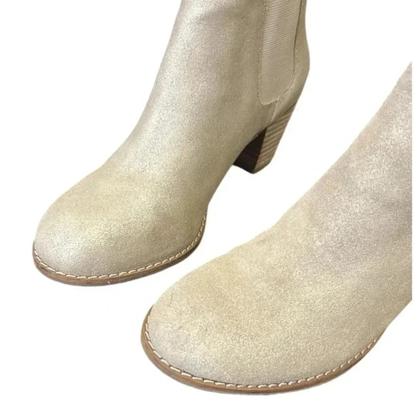 Anthropologie Bellissima Dolce Vita Ankle Boots Booties in Sand Size 6.5 - Picture 7 of 12